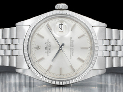 Rolex Datejust 36 Argento Jubilee 1603 Silver Lining